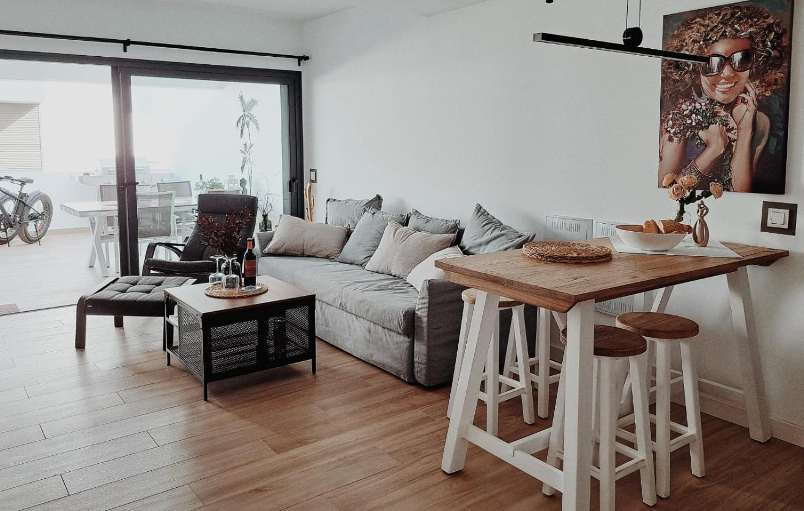 Traumhaftes Apartment La Oliva Buitenkant foto
