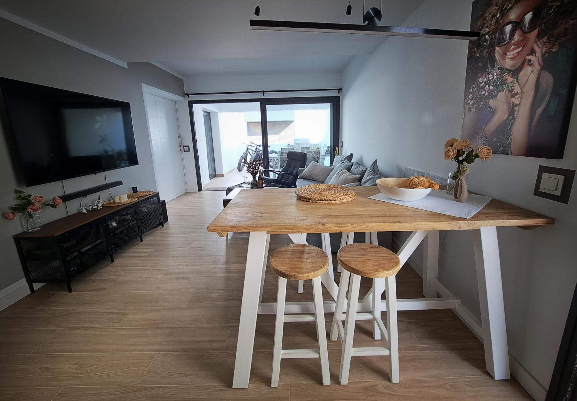 Traumhaftes Apartment La Oliva Buitenkant foto