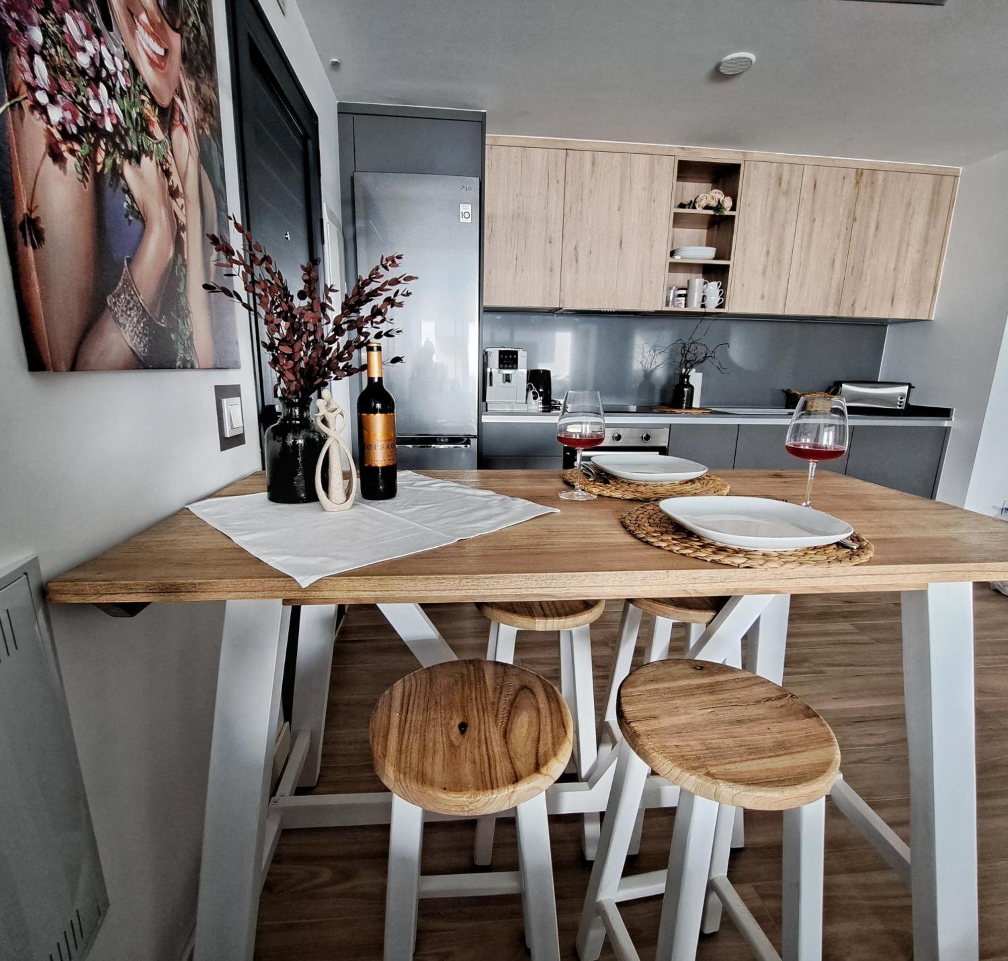 Traumhaftes Apartment La Oliva Buitenkant foto