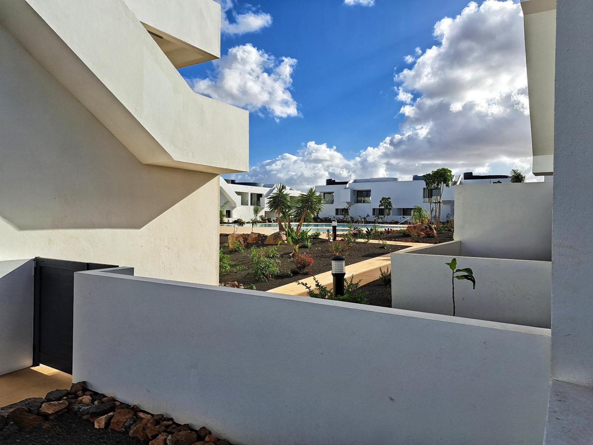 Traumhaftes Apartment La Oliva Buitenkant foto
